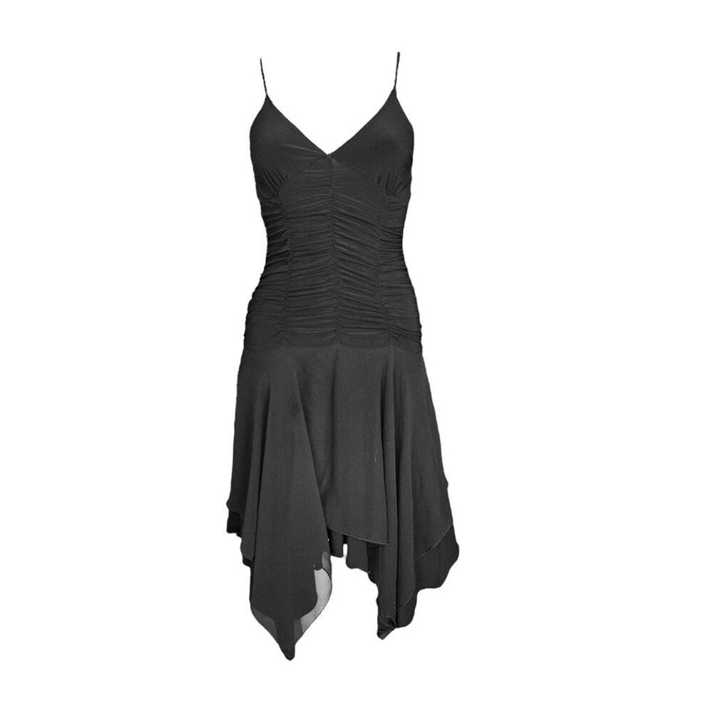 vintage dark fairycore midi dress